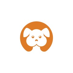 Dog head logo