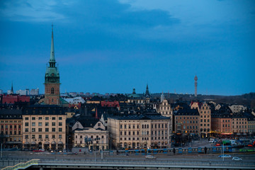 Fototapeta premium Stockholm City classic view