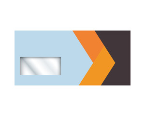 envelope with stationery template