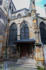 Fototapeta na wymiar Chalons en Champagne, France, Saint Alpin church
