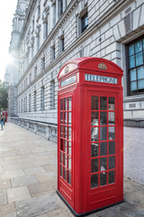 Fototapeta na wymiar Telephone Booth in London