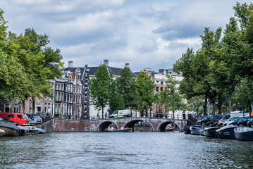 Canal in Amsterdam