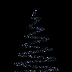 Rainbow, iridescent rectangle, shiny confetti.