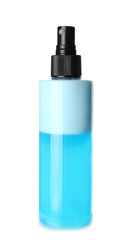 Hair spray on white background