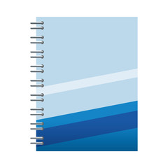 notebook with stationery template