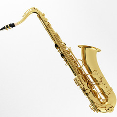 3d Rendering of a Saxophone