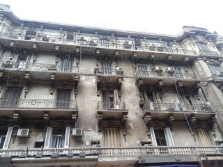 old building in the city