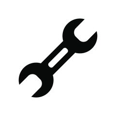 wrench icon , vector illustration