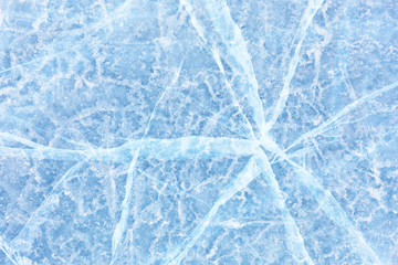 Blue background of Ice texture