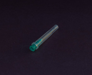 Naklejka premium aguja para extracción de sangre o para uso medicinal