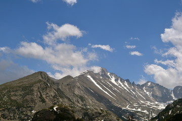 mountain landscape with blue sky 5