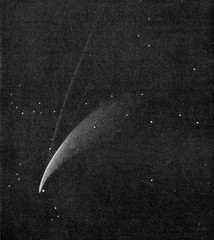 The Donati Comet of October 5, 1858, vintage illustration. © Morphart