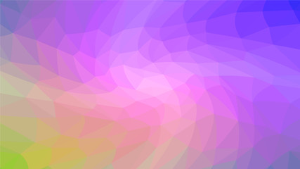 Fototapeta premium Multicolor polygon pattern. Low poly design 