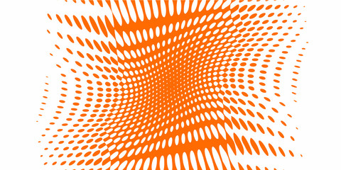 Polka dot pop art halftone pattern
