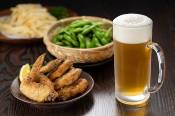 ビールと料理