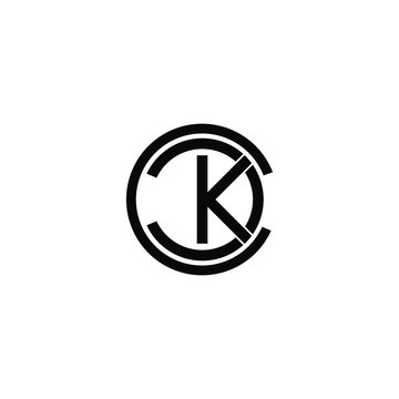 ckc letter original monogram logo design