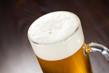 ビール　クローズアップ