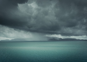 Rain over Magnetic island