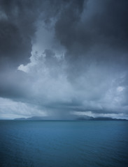 squall over Magnetic island