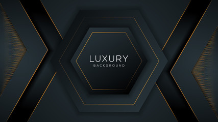 Modern Dark Luxury Background  Design