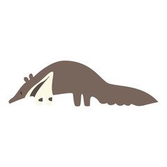 cute anteater vector