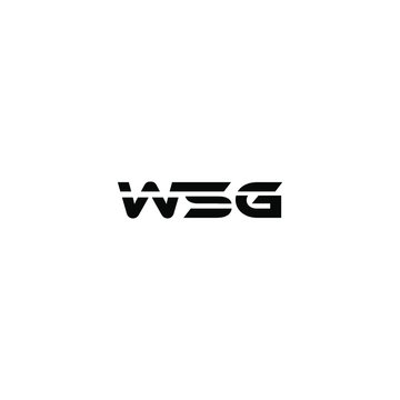 wsg letter original monogram logo design