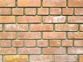 red brick wall