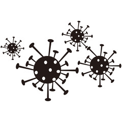 Coronavirus outbreak in Wuhan, China. COVID-19 virus epidemic vector simple isolated illustration
