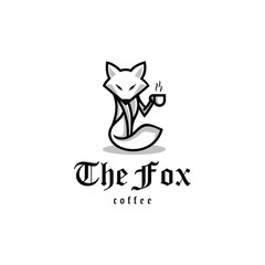 cofee fox logo food & drink