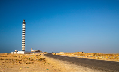lighthouse of Dakhla, Morocco