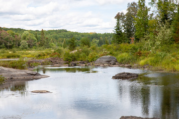 Water way in northern ontario 