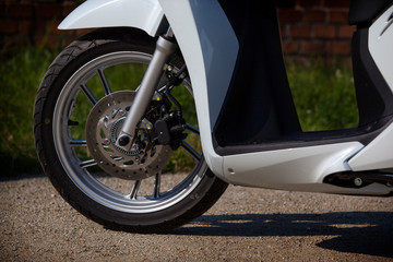 Obraz premium Honda SH scooter motorcycle 2014