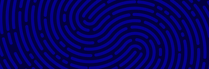 finger print blue pattern