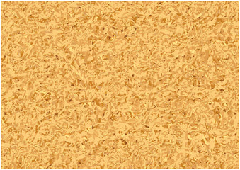 Seamless Abstract Cork Texture - Background Illustration, Vector