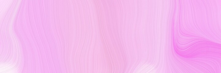Fototapeta premium landscape orientation graphic with waves. curvy background design with pastel pink, violet and lavender blush color
