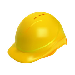 Fototapeta premium yellow hard hat