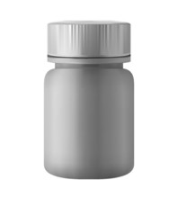 white medicine bottle