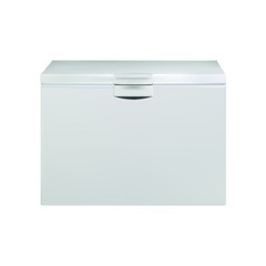 freezer box on white