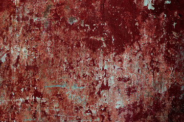 Dark red scratched old background.