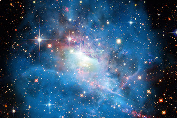 Gorgeous galaxy and stars. The elements of this image furnished by NASA.