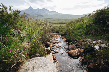 Landschaft bei Sligachan