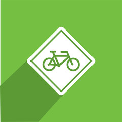 bike area icon , bicycle park icon