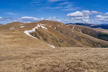 Mountains in the early summer