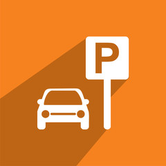 parking icon , zone park icon
