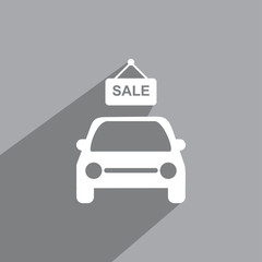 car for sale icon , retail icon