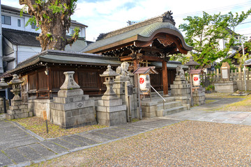 Naklejka premium 京都大将軍神社
