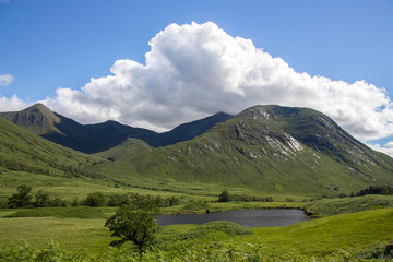 Glen Coe in Scotland