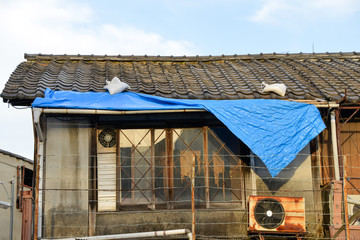 屋根の損傷