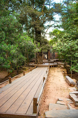 A beautiful view of Angkor Wat temple at Siem Reap, Cambodia.