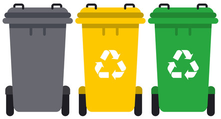 picto containers 3 poubelles recyclage 4